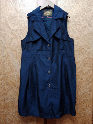 全新【唯美良品】KERAIA 藍色背心/洋裝~ C126-8181 2L 大尺碼 參考主圖藍色.