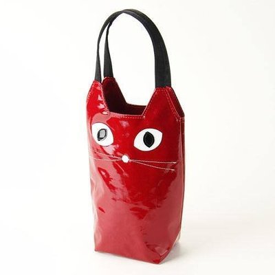 日本製～貓咪 PVC 直立防水手提袋 / 水壺提袋 (共3款)