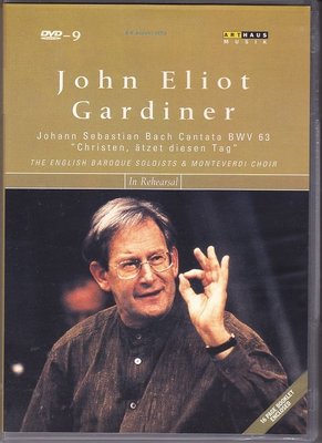 音樂居士新店#John Eliot Gardiner In Rehearsal 加德納 D9 DVD