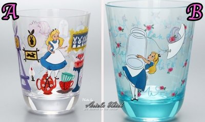Ariel's Wish日本Afternoon Tea迪士尼愛麗絲Alice時鐘兔子咖啡杯水杯安全塑膠杯子-兩款顏色絕版