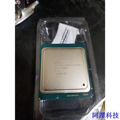 阿澤科技Intel Xeon E5-2670V2 處理器一個