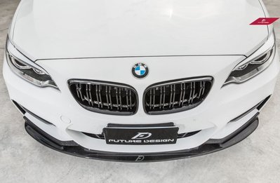 【政銓企業有限公司】BMW F22 雙線 亮黑 水箱罩 M款雙槓 亮黑 鋼琴烤漆黑 鼻頭 現貨 免費安裝220 M235