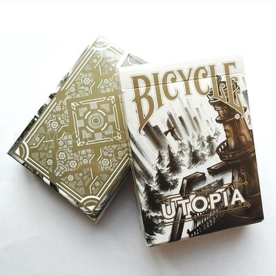 [808 MAGIC] 魔術道具 Bicycle Utopia Playing Cards (Gold)