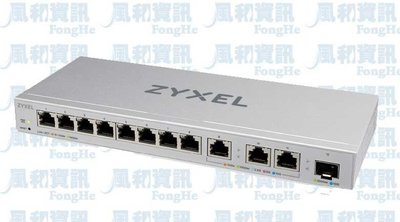 ZYXEL XGS1250-12 12埠Gigabit 簡易型網管交換器【風和網通】