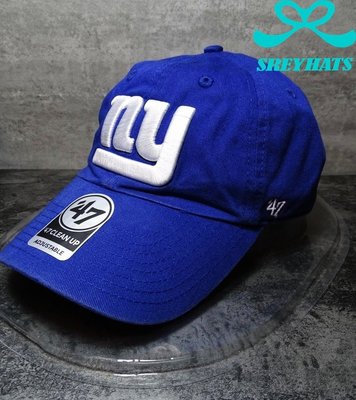 [SREY帽屋]預購＊47 Brand CLEAN UP NFL 紐約巨人 經典LOGO 美國限定 棒球帽 老帽