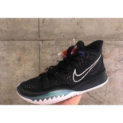 【正品】NIKE KYRIE 7 IRVING 籃球 透氣 耐磨 黑 CQ9327 002潮鞋