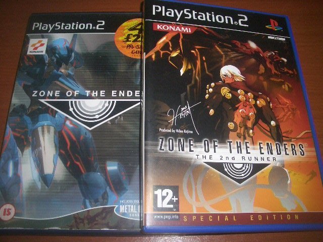 PS2 歐美版ZOE & 星域毀滅者2 Anubis Zone of the Enders SP強化自虐版