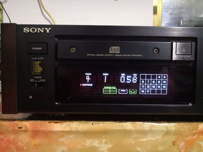 日本原裝100V SONY/索尼CDP-X55ES 發燒  HIFI CD機