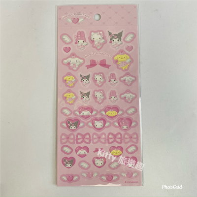 [Kitty 旅遊趣] Hello Kitty 貼紙組 造型貼紙 凱蒂貓 三麗鷗家族 夢天使