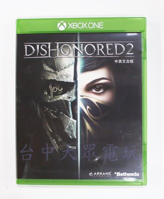 XBOX ONE 冤罪殺機 2 Dishonored 2 (中文版)**(二手商品)【台中大眾電玩】