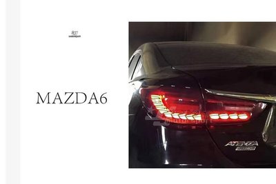 JY MOTOR 車身套件 - MAZDA6 馬6 龍麟 龍鱗 全LED 跑馬方向燈 後燈 尾燈