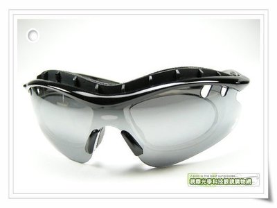 【全新設計!Z-POLS 2 搶先款】帥氣烤漆黑運動款可配度一片式UV4太陽眼鏡(舒適頭墊款
