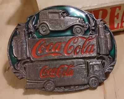 Coca-Cola 紀念版 皮帶釦 : 可口可樂 Coca cola 皮帶扣 收藏 服飾 配飾 紀念品