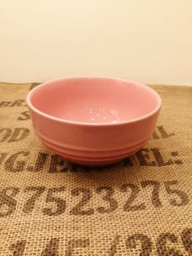 【 LE CREUSET】早餐穀片碗-薔薇粉(16cm).特價660元.原價:980元.竹北可面交.可超取