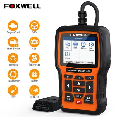 Foxwell NT510Elite OBD2 Car Diagnostic Tool 汽車多功能檢測儀