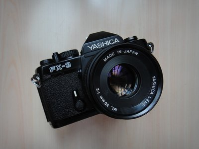 【康泰典藏】YASHICA FX-3 機械式單眼底片機+YASHICA 50MM F2.0 定焦鏡頭~功能正常~隨買隨拍