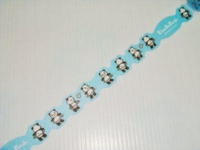 紙膠帶 日本 VQ-goods 貓熊呼拉圈 分裝50cm