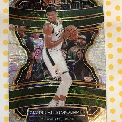 2019-20 NBA Panini Select Giannis Antetokounmpo 字母哥占星圖亮卡