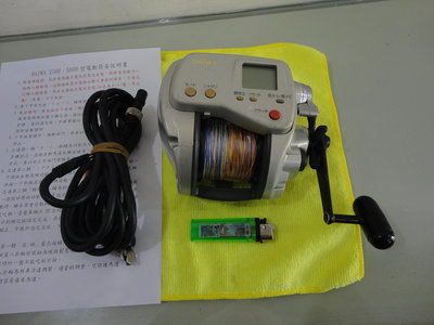 日本製DAIWA x600 電動捲線器( 有到達設定點自己停，有自動晃餌)-2