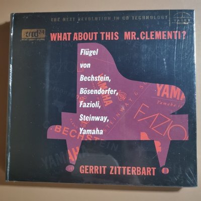 發燒碟 Gerrit Zitterbart What About This Mr.Clementi XRCD