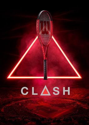 現貨熱銷-22新款威爾勝Wilson CLASH V2成人專業男女網球拍全碳素碳纖維拍網球拍