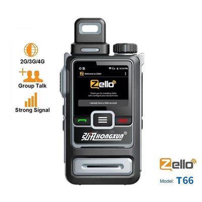 【現貨】額全球zello t66 4g全網通wifi 對講機5000公裡對講不限距離  市集  全臺最大的網路購物市集