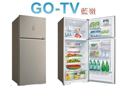 【GO-TV】SANLUX台灣三洋 580L 變頻兩門冰箱(SR-V580B) 全區配送