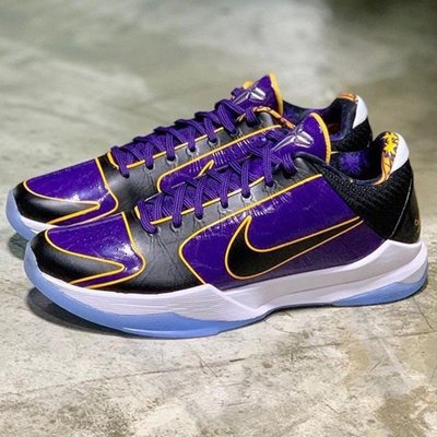 【正品】Nike Kobe 5 Protro Lakers 湖人 紫色 籃球 CD4991-500潮鞋