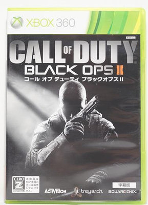 XBOX 360 決勝時刻 黑色行動 2 Call of Duty Black Ops II 日版