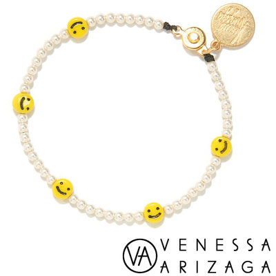 Venessa Arizaga SMILE WITH ME PEARL BRACELET 笑臉手鍊 珍珠手鍊