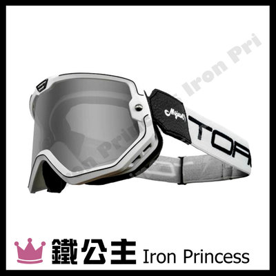 【鐵公主騎士部品】TORC MOJAVE GOGGLES 復古風鏡 越野 山車帽 抗風沙 防霧 T3風鏡 CE認證 黑白