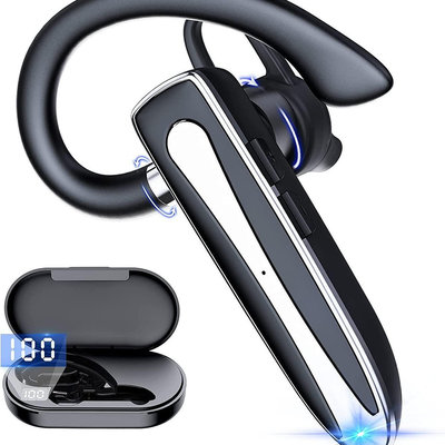 家菖商贸 新款商務掛耳式耳機YYK-530單耳耳機ENC智能降噪 525 運動跑步耳機