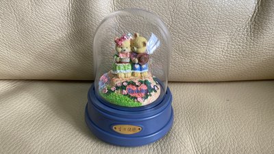 全新久放 可愛熊熊情侶音樂盒 生日快樂音樂盒 音樂鐘