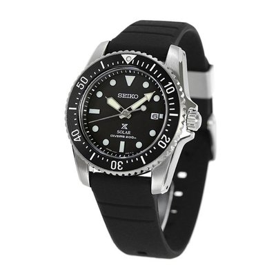 預購 SEIKO PROSPEX SBDN075 精工錶 39mm 太陽能 黑色面盤 日期視窗 黑橡膠錶帶 男錶女錶