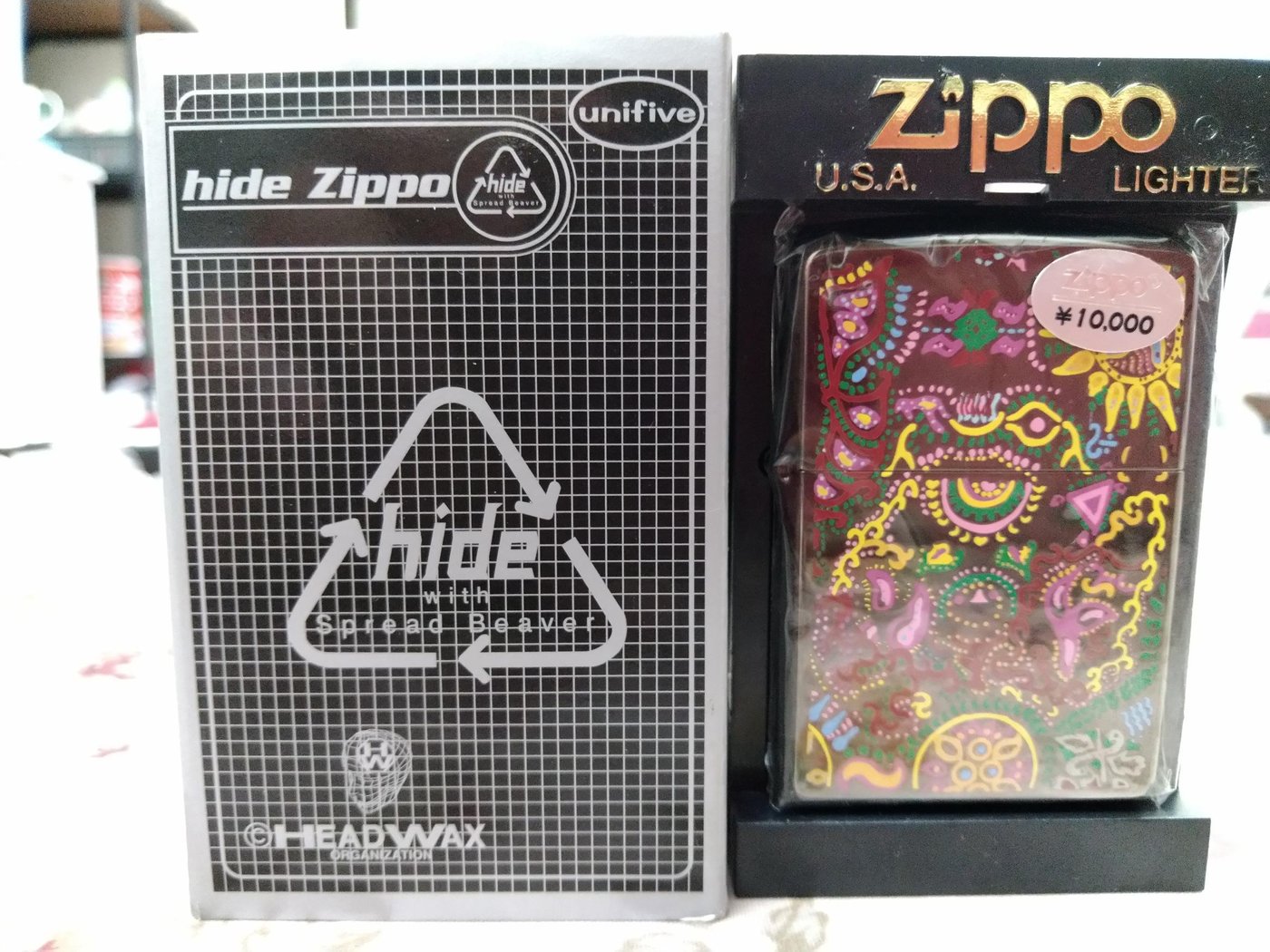 初版2002~2003年x japan hide zippo稀有絕版品難入手皆未使用品加08複