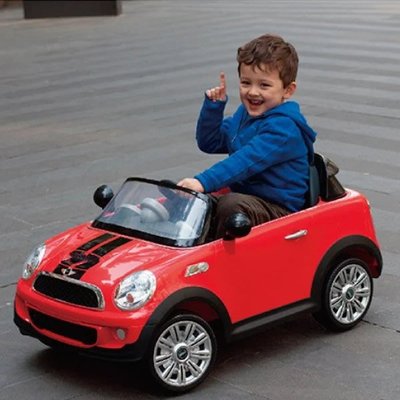 @企鵝寶貝@【名車授權】Mini Cooper單驅 2.4G緩起步(基本款)兒童電動-遙控電動車