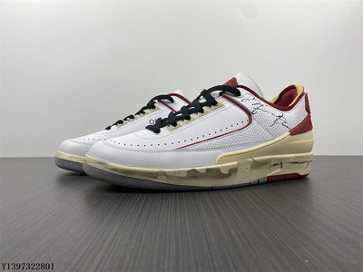 Air Jordan 2 Low 白紅 芝加哥 時尚 聯名限定款 籃球鞋 DJ4375-106
