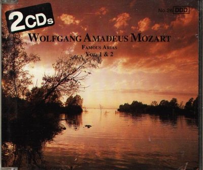 八八 Wolfgang Amadeus Mozart Famous Arias. Don Giovanni 日版 2CD