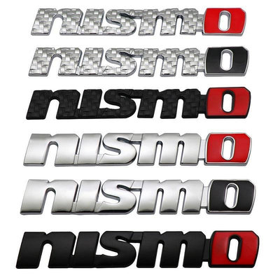 日產 Nismo Terra Kicks X-trail Juke 改裝金屬汽車前格柵標誌汽車後備箱貼紙裝飾徽章