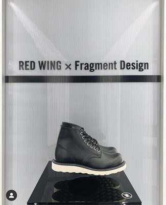 red wing x fragment 圓頭 10 1/2 D 藤原浩