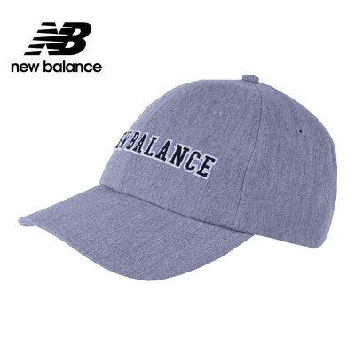 【New Balance】 NB 刺繡Logo老帽/棒球帽_中性_灰色_LAH21002AG