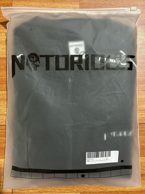 Notorious 19 A/W Sportswear 復古運動外套 黑色 極黑 大尺碼 2L 飆捍 惡名昭彰 館長 復古 外套 運動外套 大尺寸