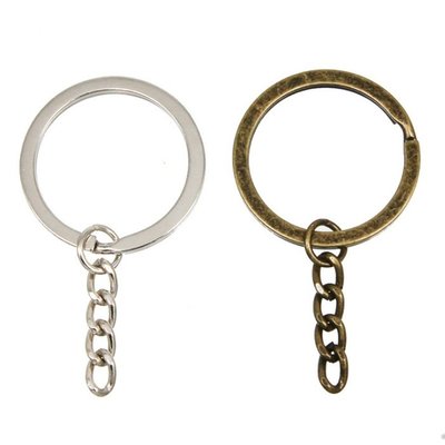 🚀台灣現貨 30mm高品質鍍鎳鑰匙環鑰匙圈