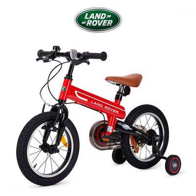 現貨汽車模型機車模型擺件RASTAR/星輝 路虎兒童自行車寶寶腳踏車騎行車兒童單車4-8歲童車