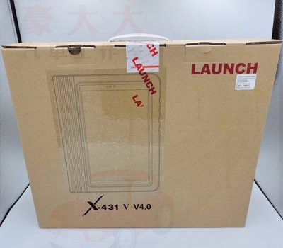(豪大大汽車工作室) LAUNCH X431 V4.0 海外版 正版 台灣可正常更新