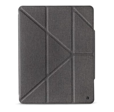 【MIKO米可手機館】JTLEGEND iPad Pro Amos 12.9吋多角度摺疊布紋皮套(含磁扣)