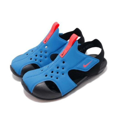 NIKE系列- SUNRAY PROTECT 2 (PS) 涼拖鞋藍 童鞋-NO.943826400