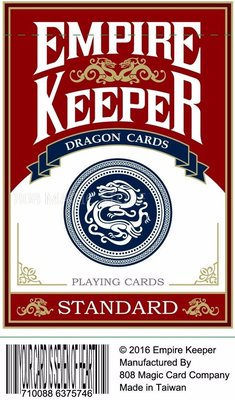 [808 MAGIC] Empire Keeper Dragon 紅色 材質更勝 Bicycle 品質 優惠65NT.