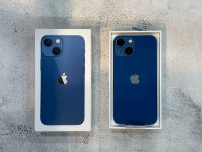 🌚 電信展示機 iPhone 13 mini 128G 藍色 台灣貨