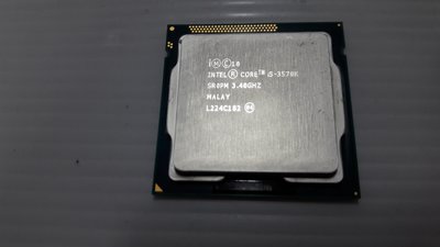 (台中) Intel CPU 1155 腳位 i5-3570K  3.40GHZ 中古良品無風扇